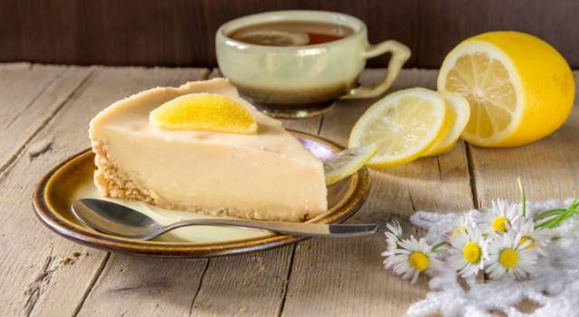 Torta fredda al limone: un dolce vegano incredibilmente buono