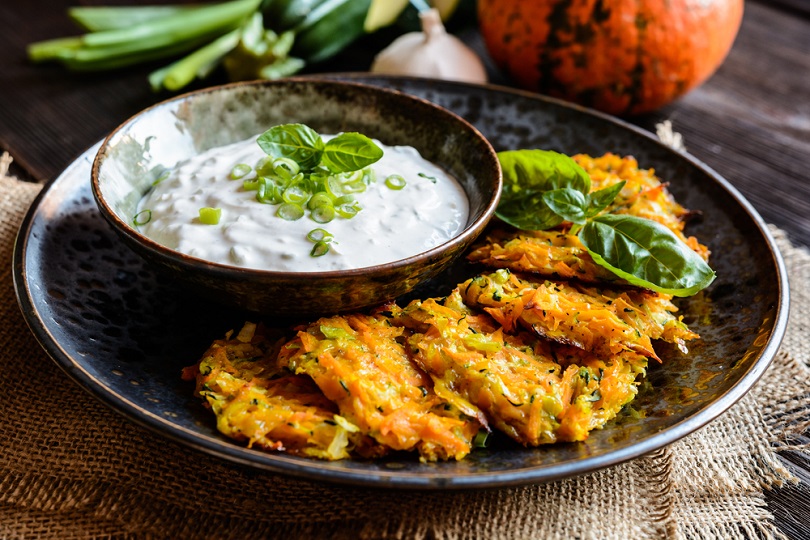 Frittelle di zucchine e carote