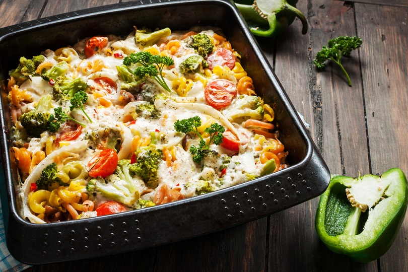 pasta al forno con verdure