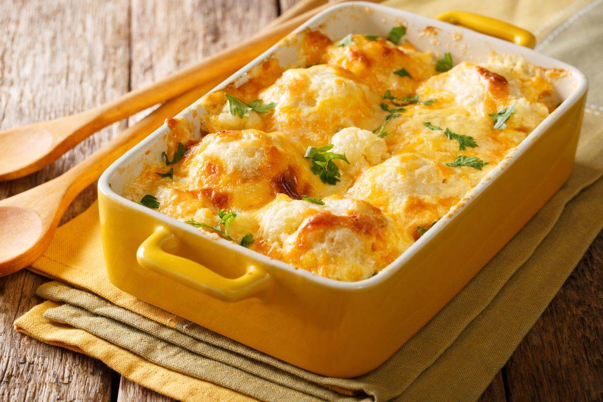 gratin cauliflower