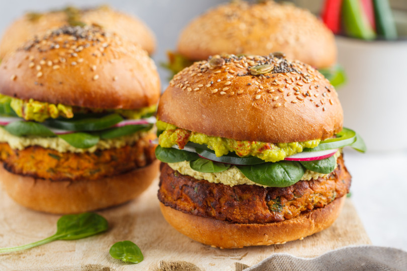 Hamburger di quinoa