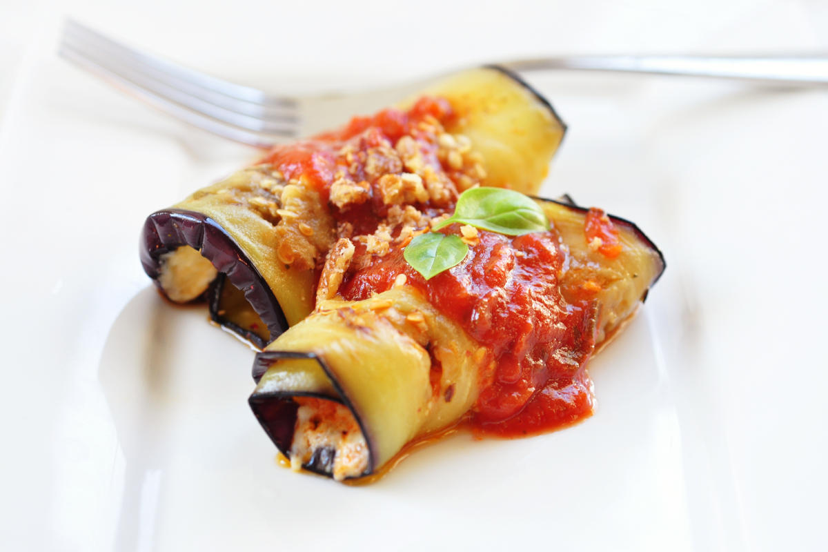 Eggplant rolls