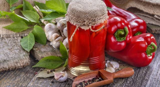 Come conservare i peperoni sott&#8217;olio?