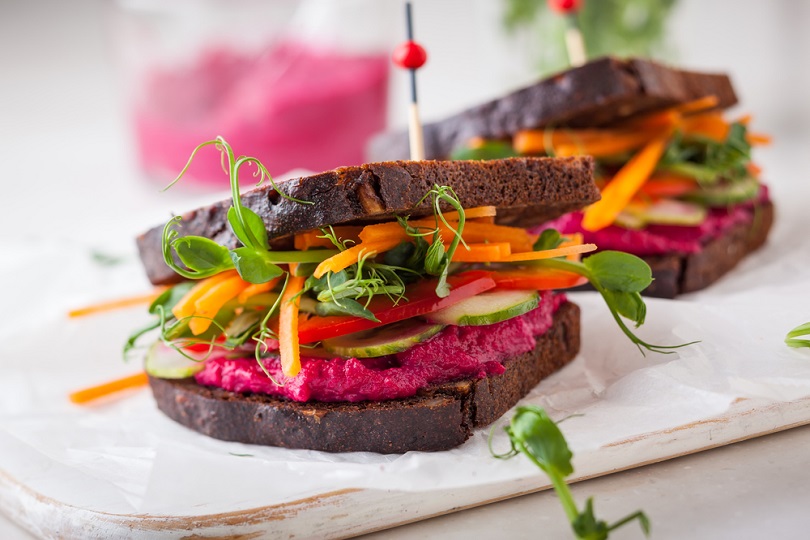 Sandwich vegano