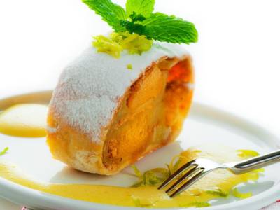 Strudel di frutta esotica