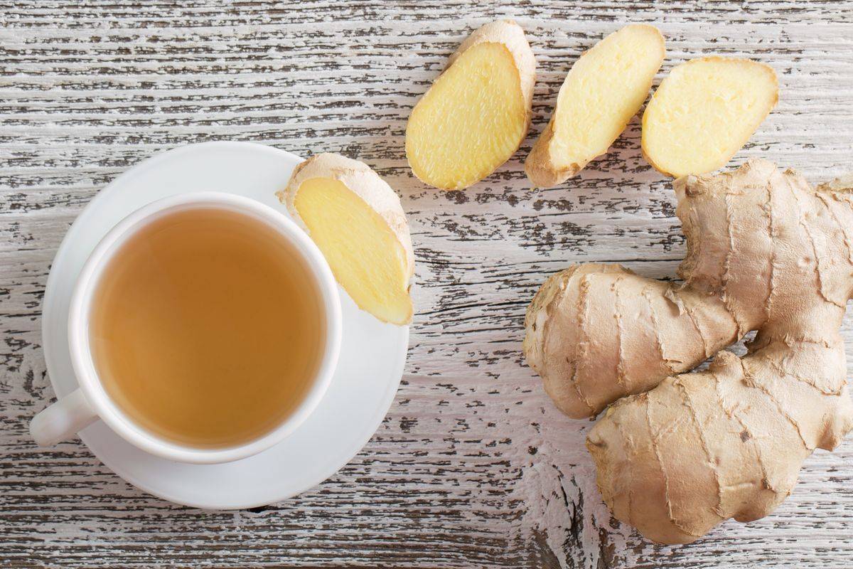 Ginger herbal tea