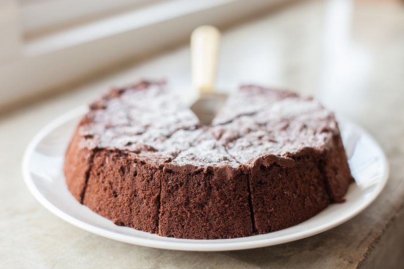 Torta al cioccolato senza uova