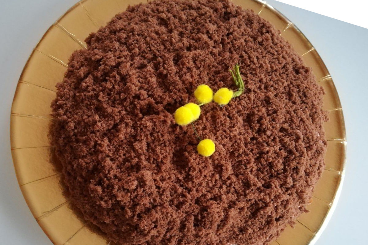 torta mimosa al cioccolato