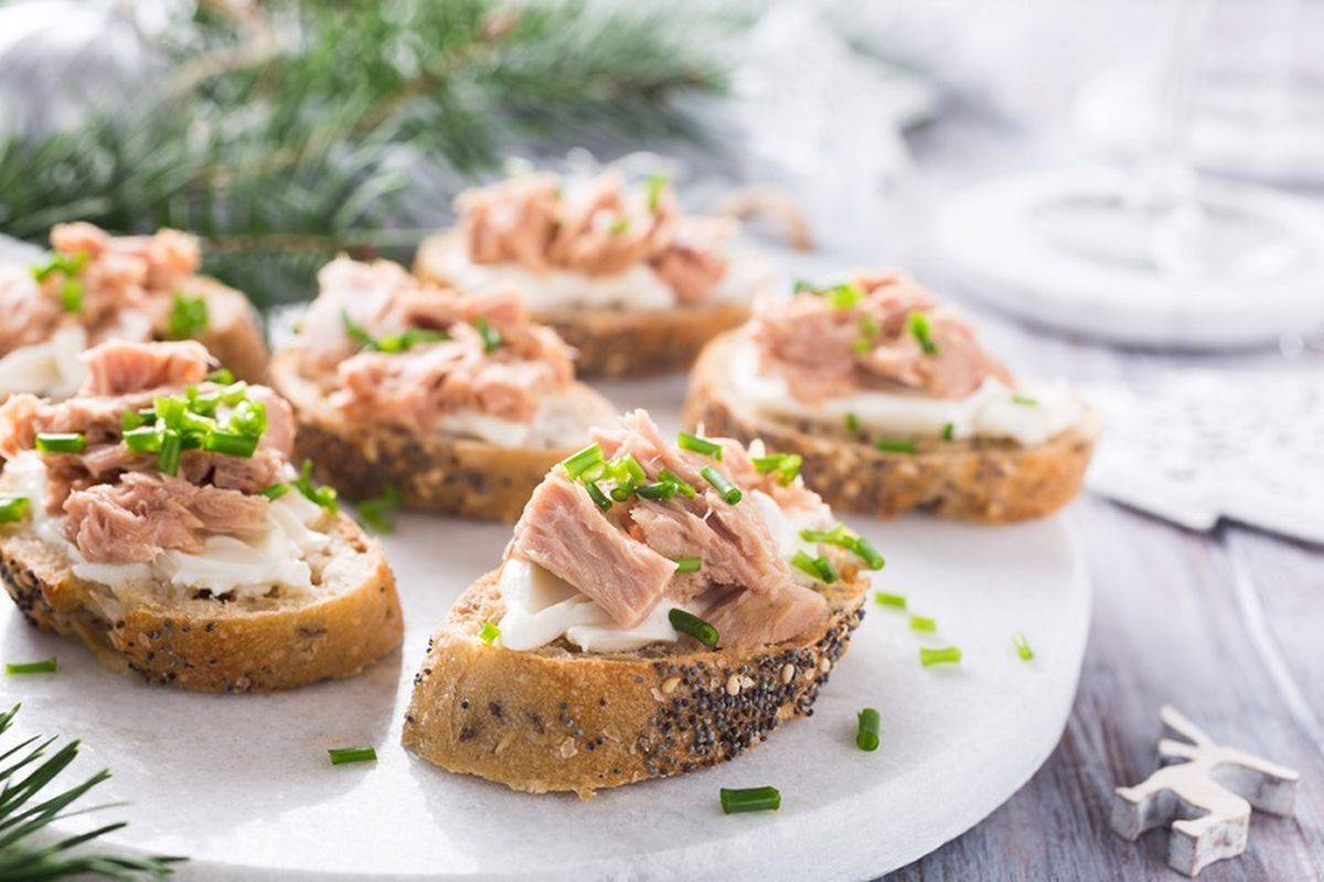 Bruschette con tonno