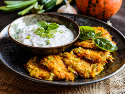 Frittelle di zucchine e carote