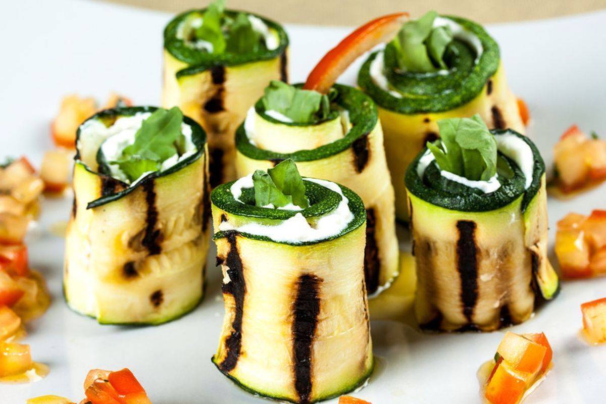 Zucchini rolls