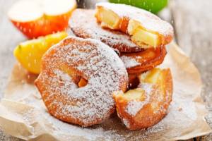 frittelle di mele al forno