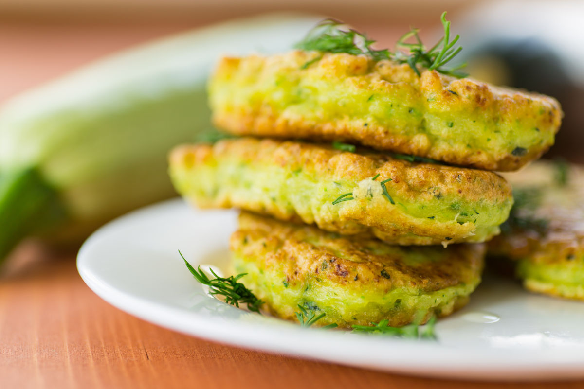 Zucchini pancakes