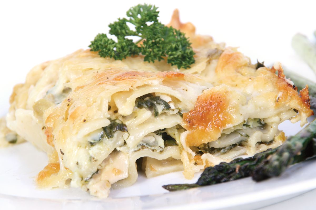 Lasagne con asparagi