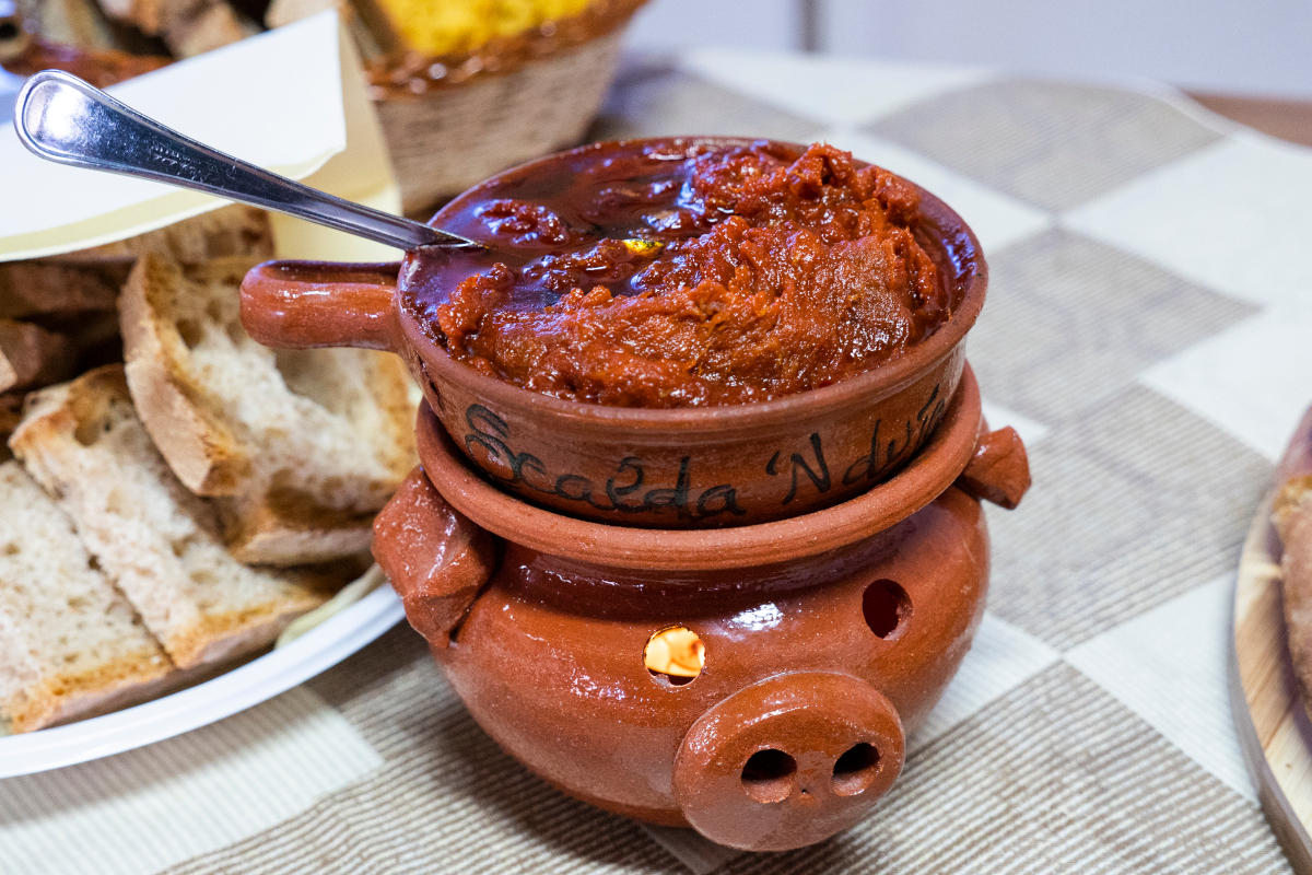 Nduja scaldata