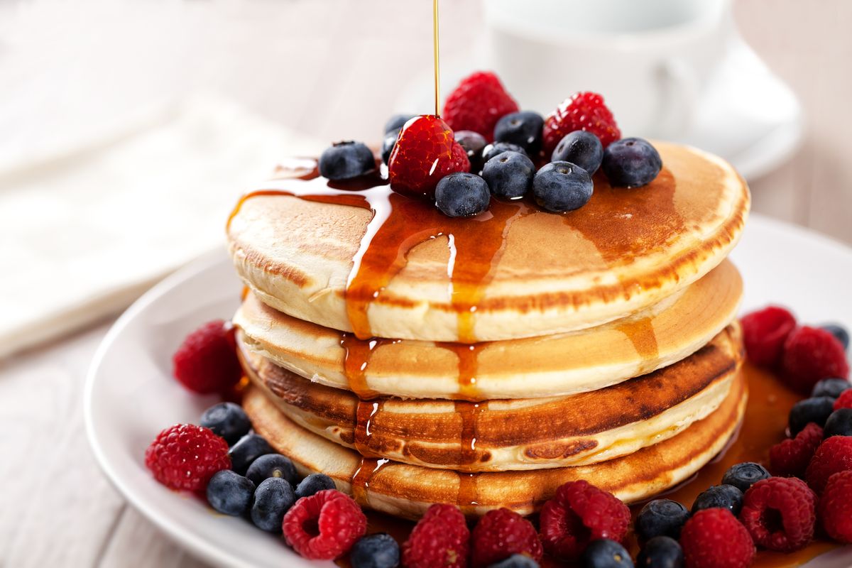 Oggi prepariamo i pancakes