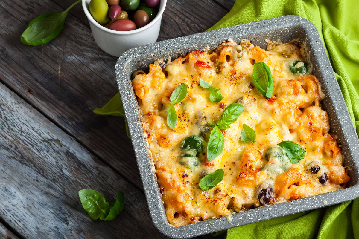 Baked Pasta With Vegetables