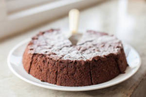 Torta al cioccolato senza uova