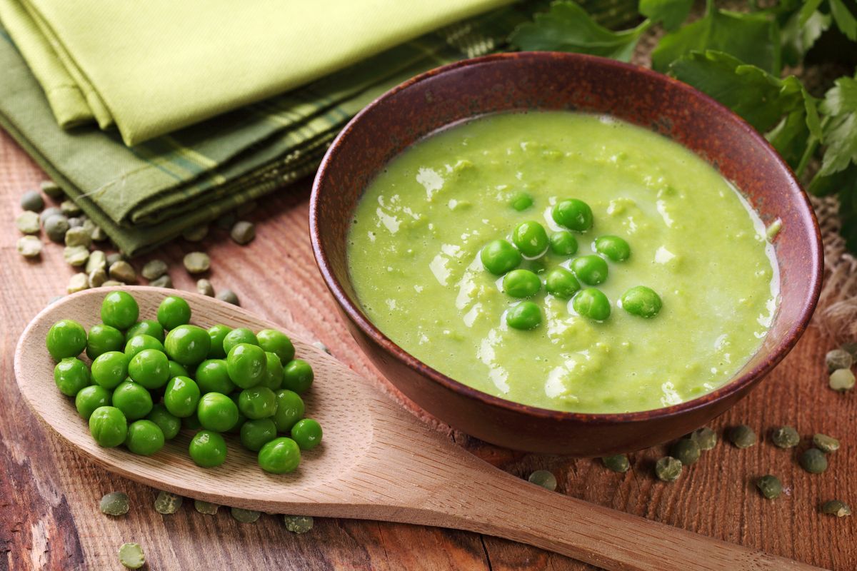 Pea soup