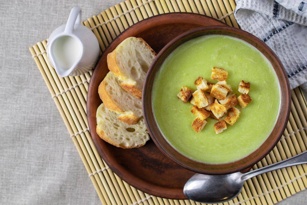 Zucchini soup