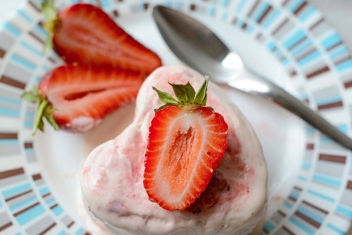 Semifreddo alle fragole