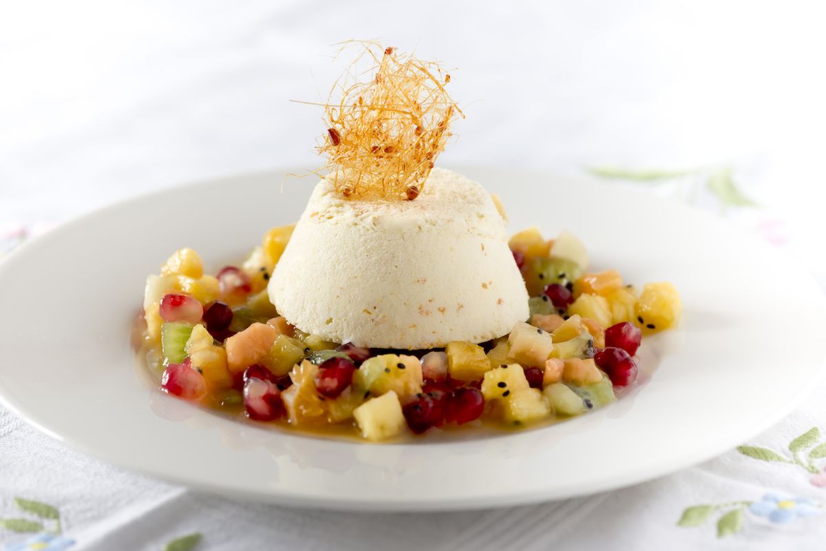 Semifreddo ananas e cocco