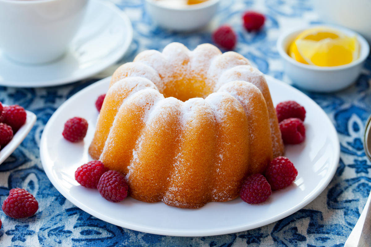 Torta con latte di soia