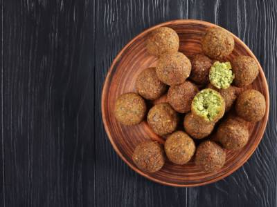 Falafel di fave