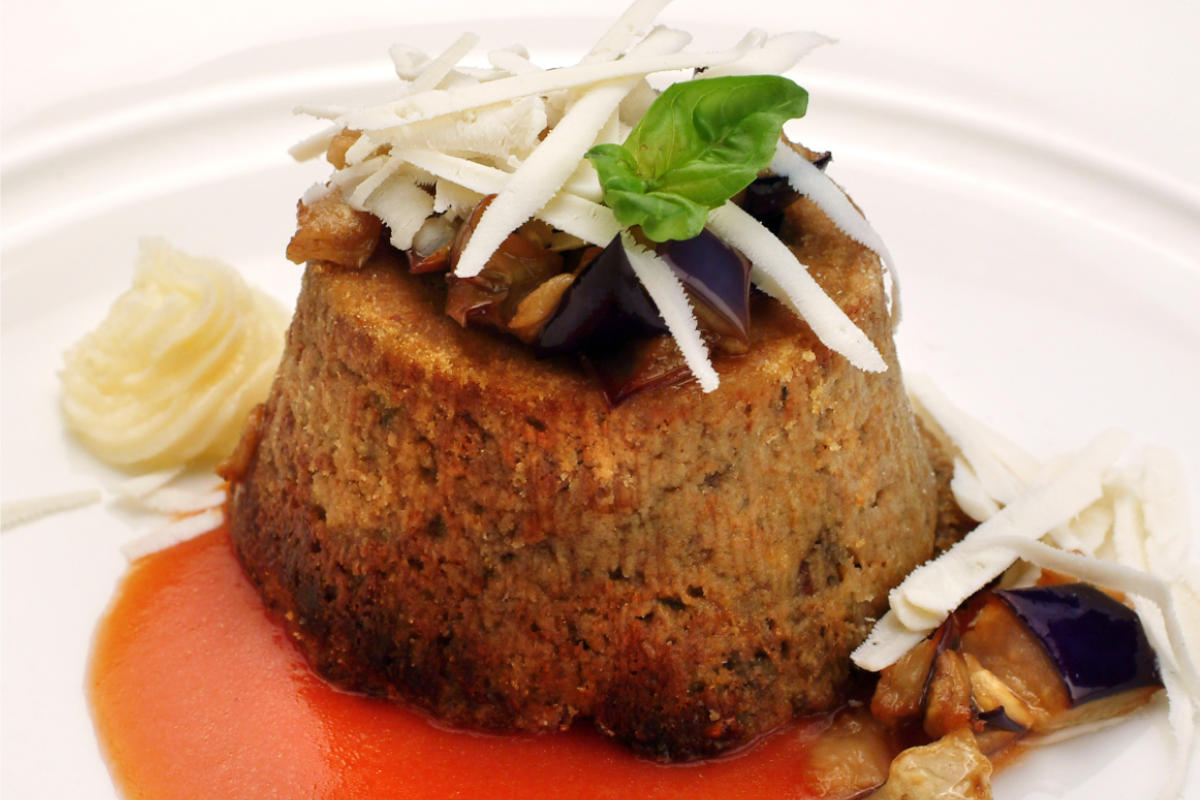 Flan di melanzane