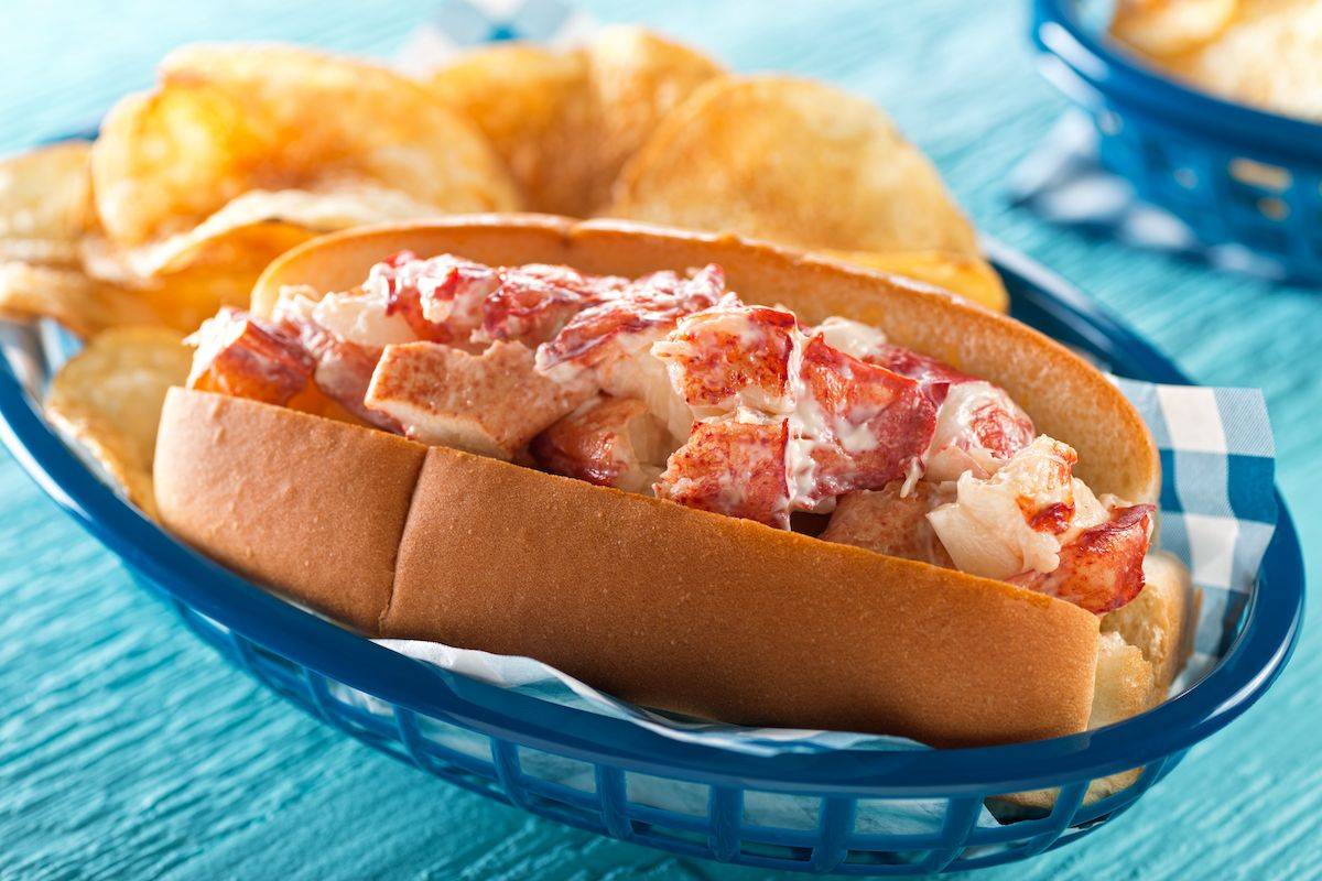 Lobster Roll Il Panino Con L astice Preparato Con La Ricetta Originale