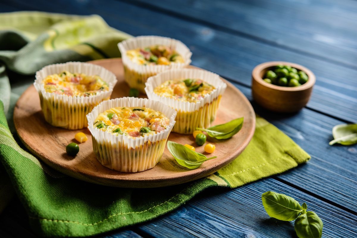 pea muffins