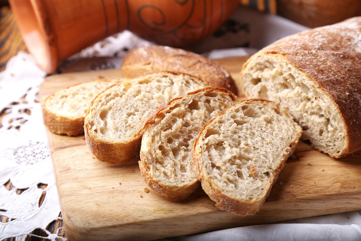 Pane ciabatta senza glutine