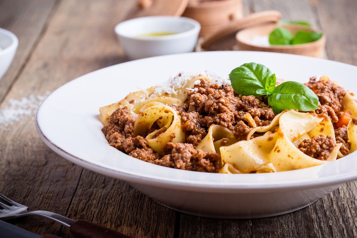 pasta al ragù di pollo