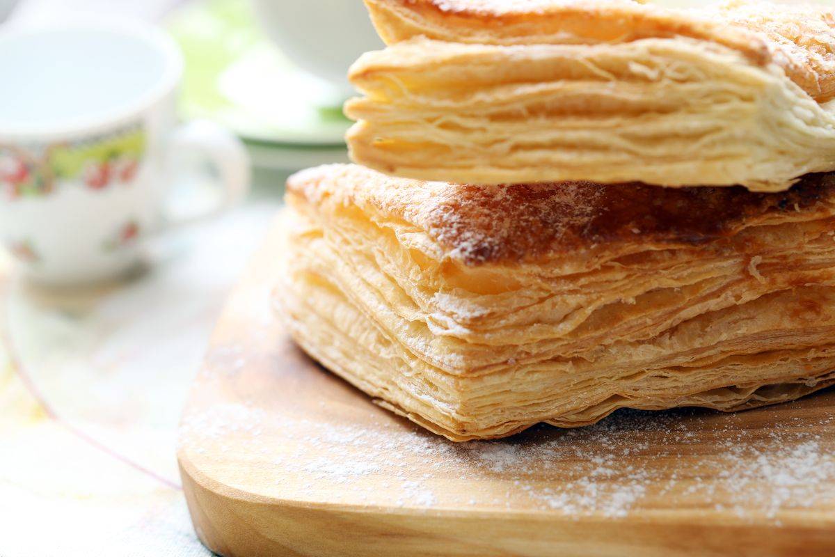 Gluten-free puff pastry