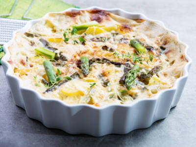 Pasticcio di asparagi