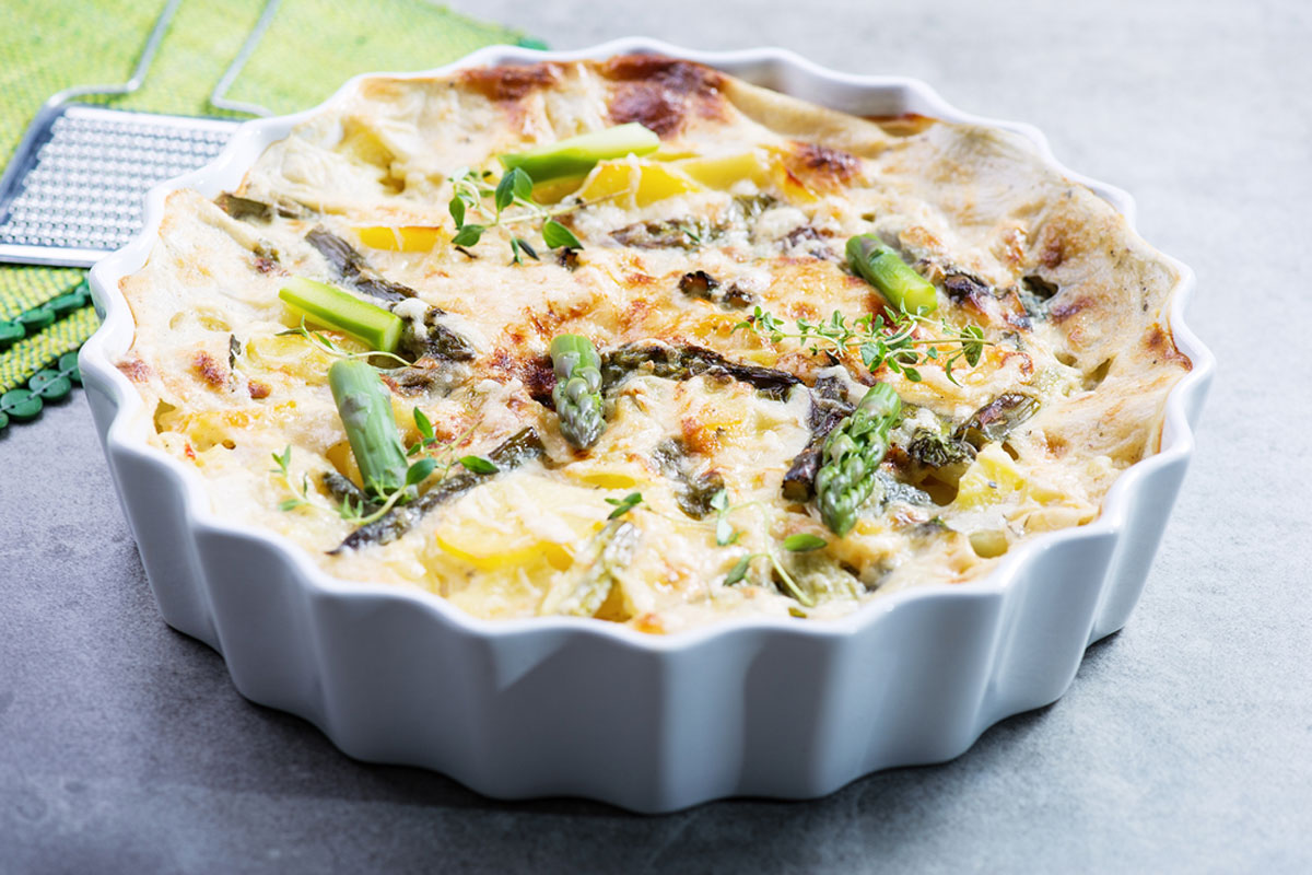 Pasticcio di asparagi