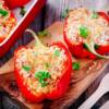 Peperoni ripieni vegan