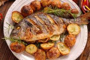 Cernia al forno