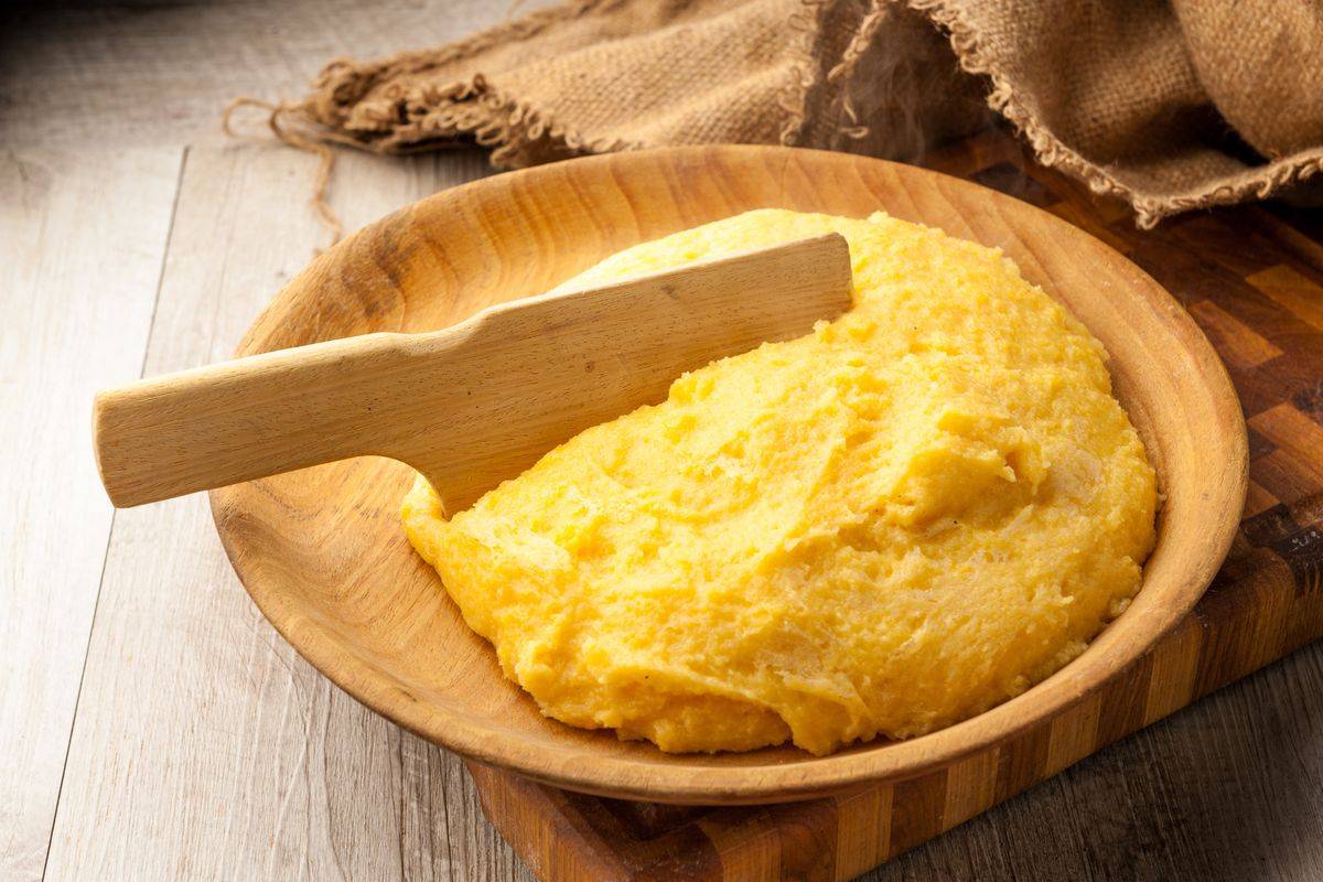 Polenta in pentola a pressione