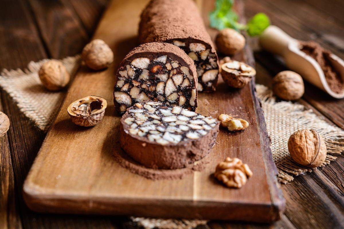 chocolate salami