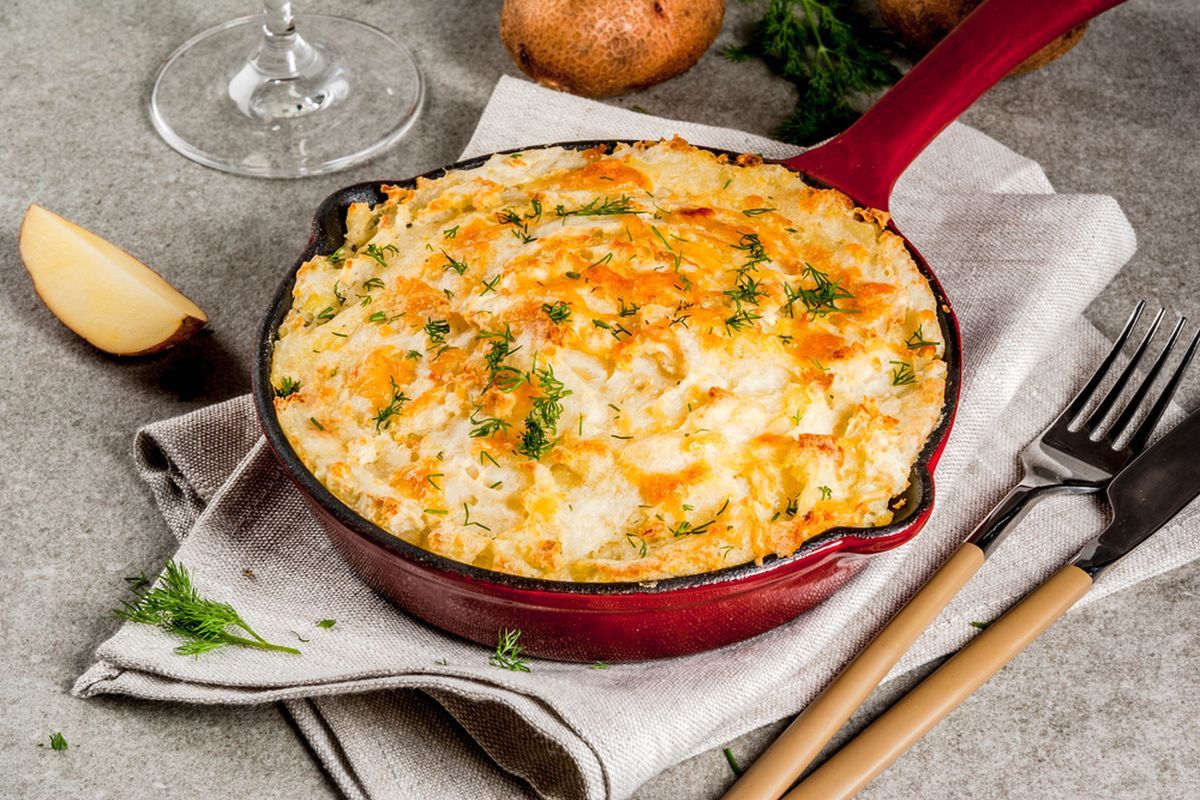 Tortino di patate alla pizzaiola