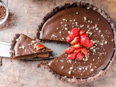 Irresistibile crostata al cioccolato senza glutine: che bontà!
