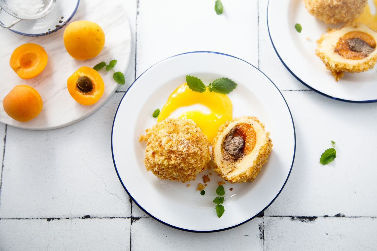 apricot dumplings