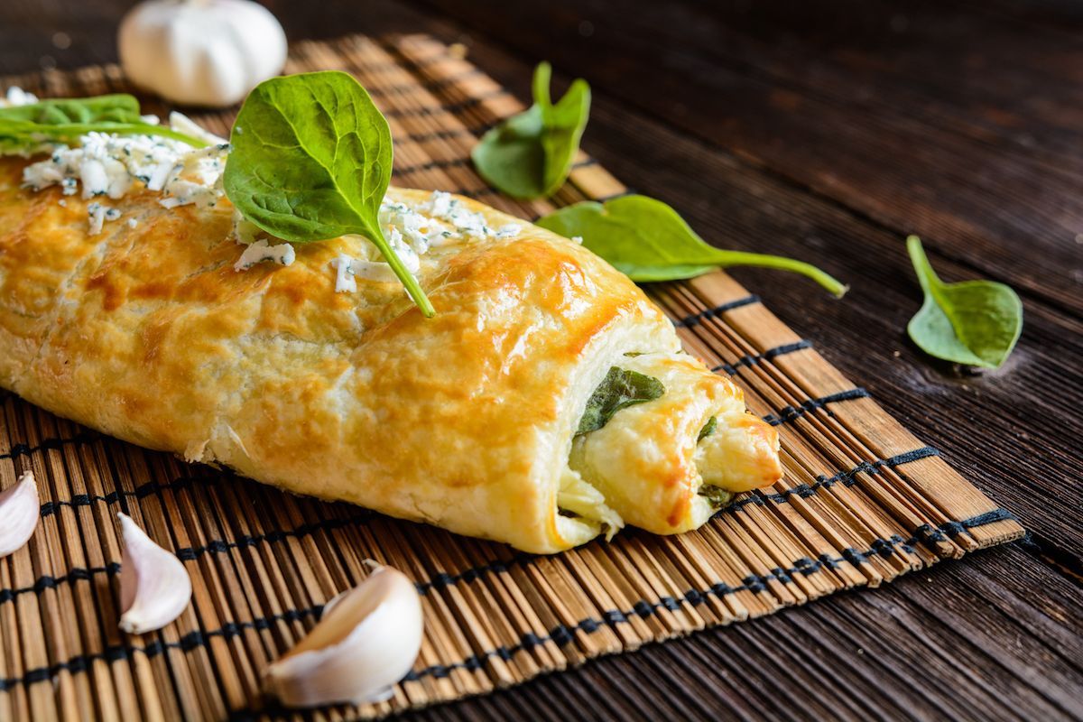 strudel salato alle melanzane