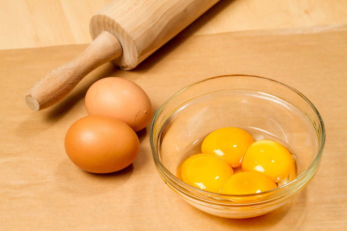 Egg yolks