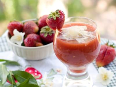 Gazpacho di fragole e pomodori: un’idea per i vostri antipasti!