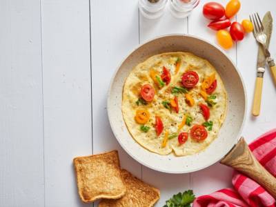 Omelette di albumi con verdure: un piatto salutare e facile da preparare