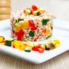 orzo con verdure grigliate