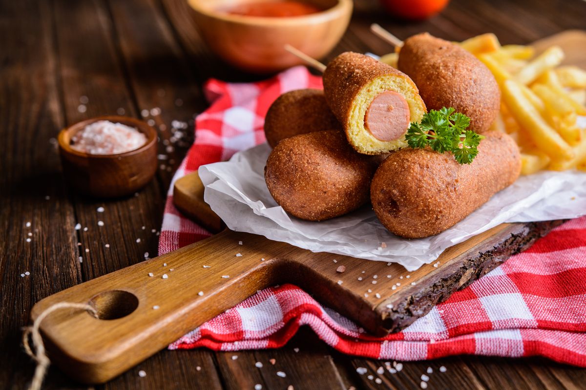 Corn dogs