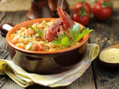 Cous cous freddo di pesce: buono? Di più!